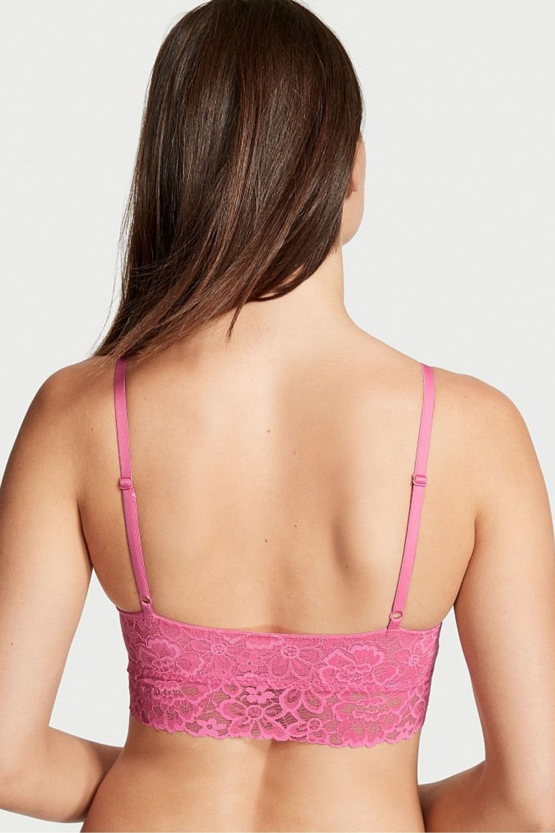 Victoria's Secret Sexy Tee Spitze Unlined Bralette Schwarz | 546801BLI