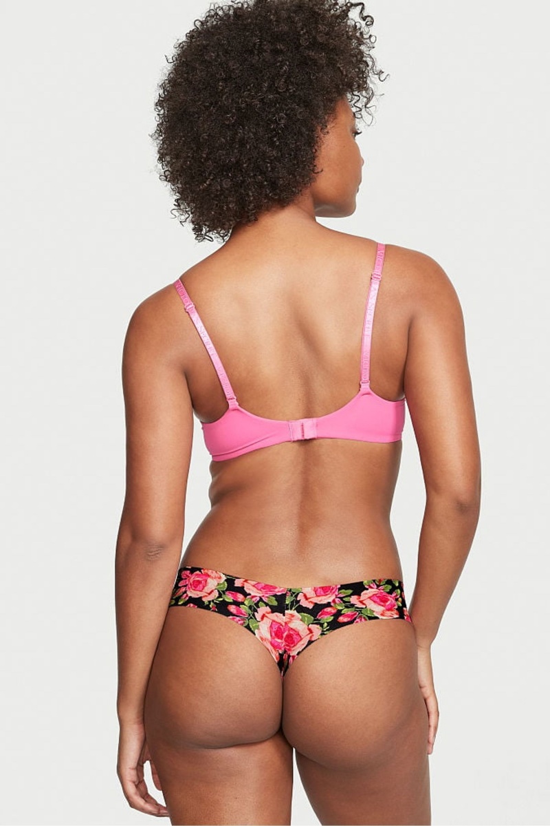 Victoria's Secret Smooth No Show Tanga Knickers Schwarz | 084361PRN