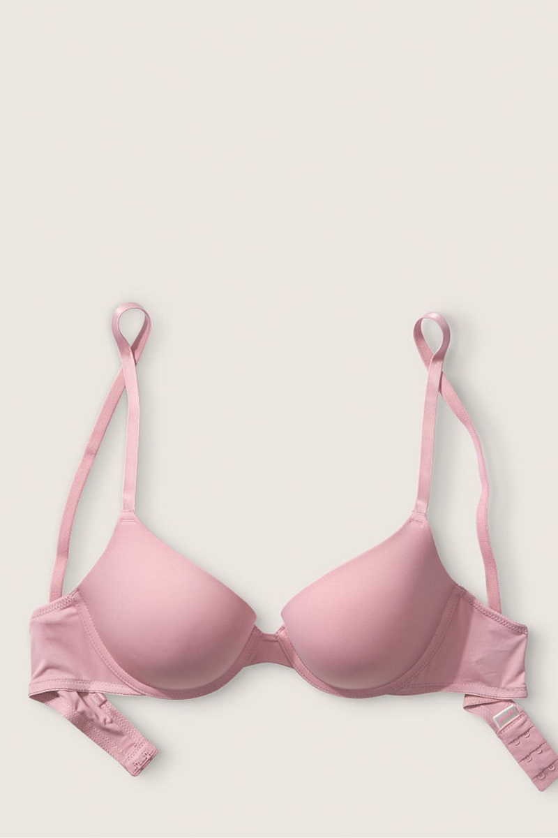 Victoria's Secret Smooth Push Up T-Shirt Bra Lila | 472063CLM