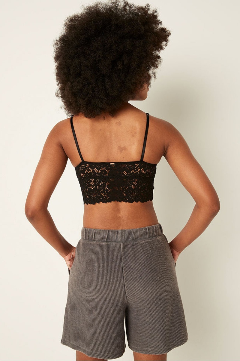 Victoria's Secret Spitze Longline Bralette Weiß | 039247XOW