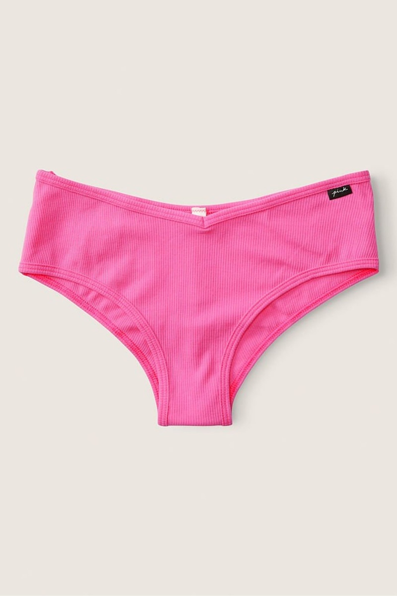 Victoria\'s Secret Stretch Baumwoll Baumwoll Cheeky Knickers Rosa | 879324ESX