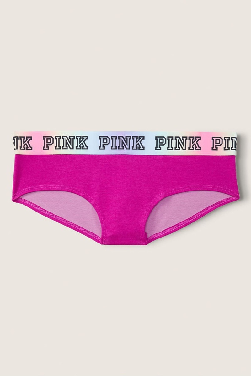 Victoria's Secret Stretch Baumwoll Logo Hipster Rosa | 029583ORQ