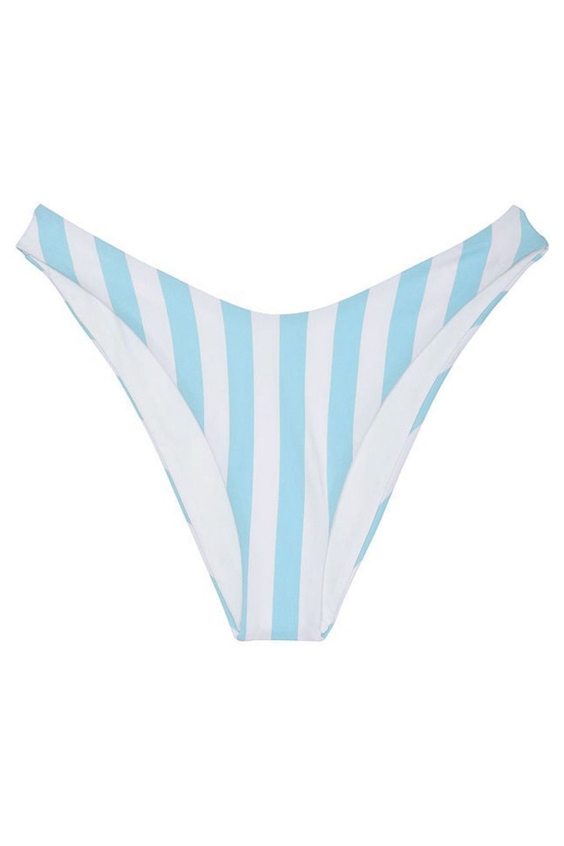 Victoria's Secret Swim Bikini Bottom Blau Streifen | 240786XIS