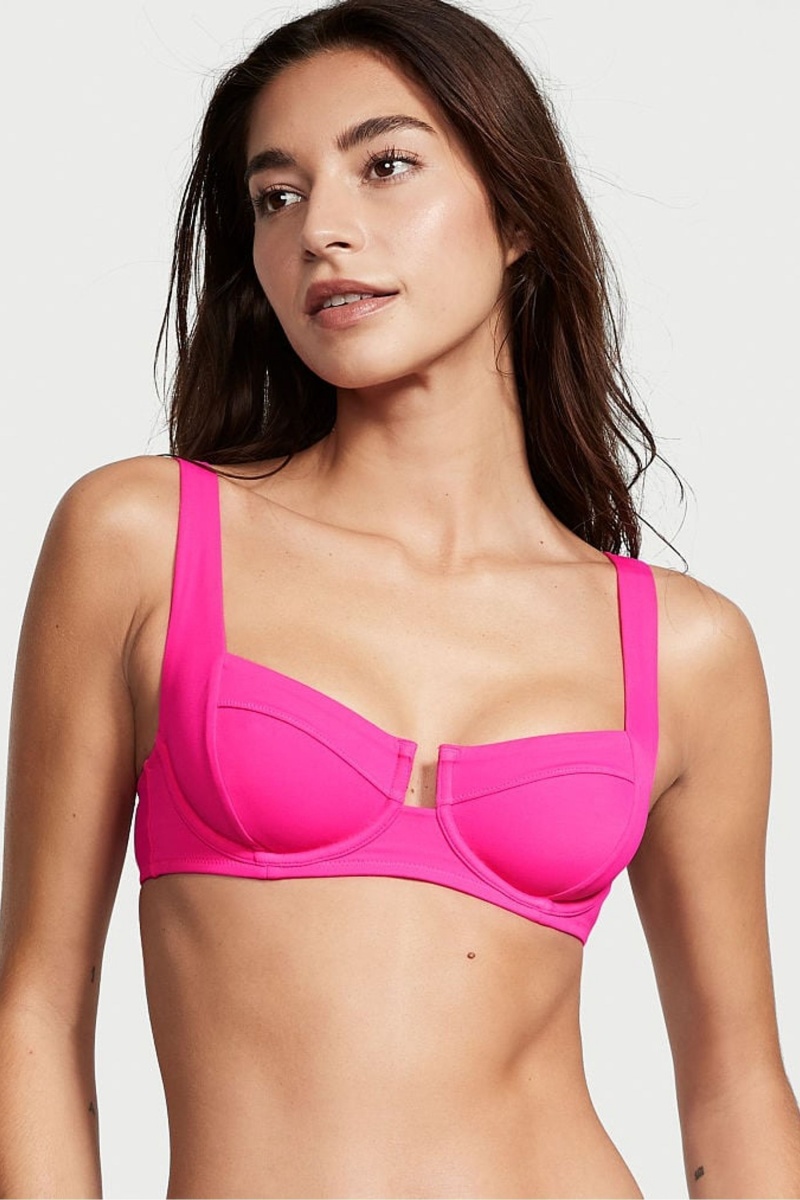 Victoria's Secret Swim Bikini Top Rosa | 874130MNA