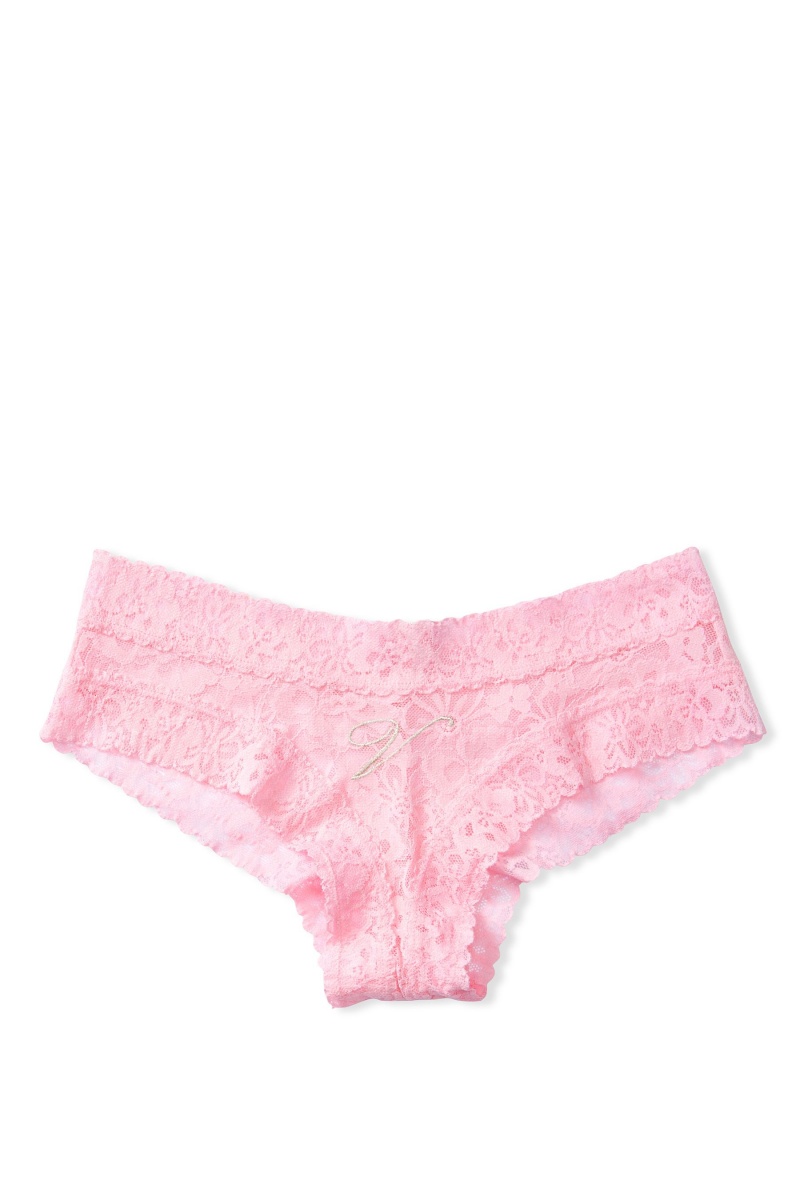 Victoria's Secret The Lacie Spitze Cheeky Knickers Almost Nude | 409857EPW