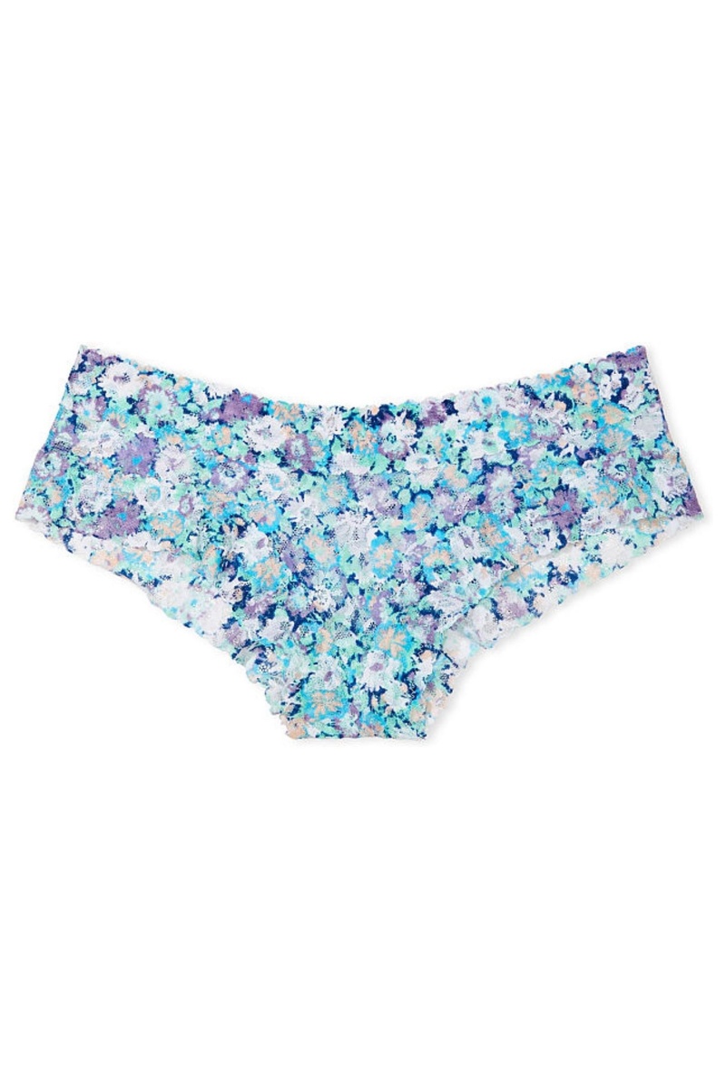 Victoria's Secret The Lacie Spitze Cheeky Knickers Grün | 193627EXD