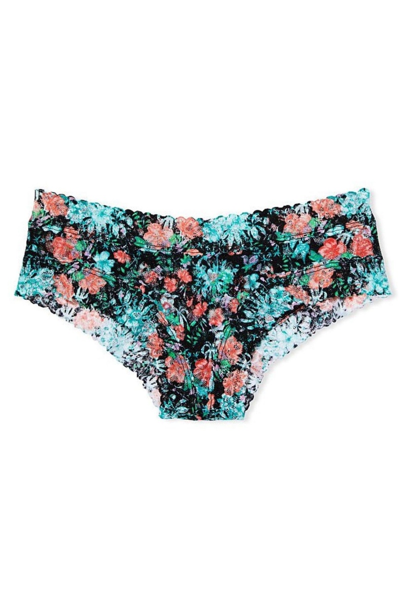 Victoria\'s Secret The Lacie Spitze Cheeky Knickers Grün | 476128CMV