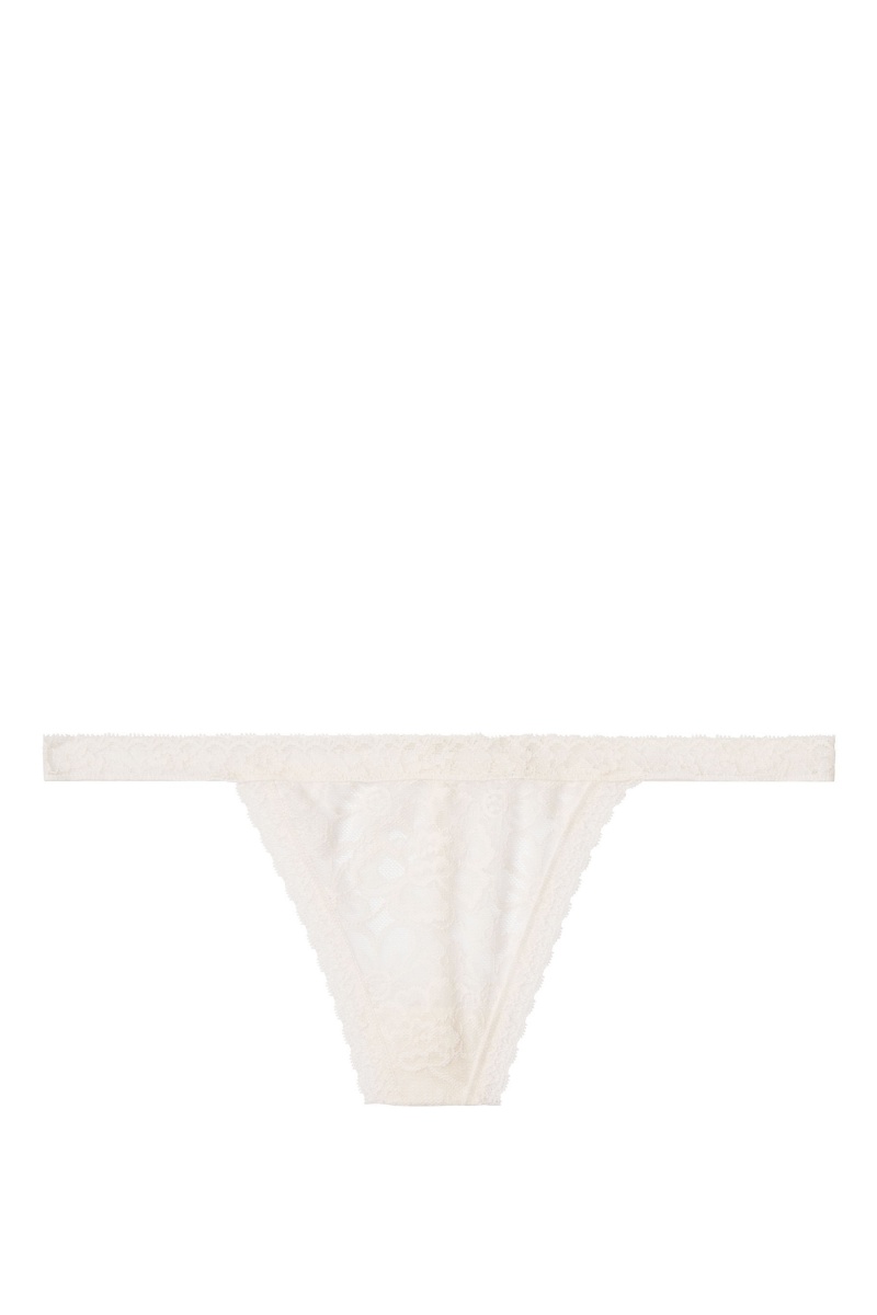 Victoria's Secret The Lacie Spitze G String Knickers Almost Nude | 215480TNC