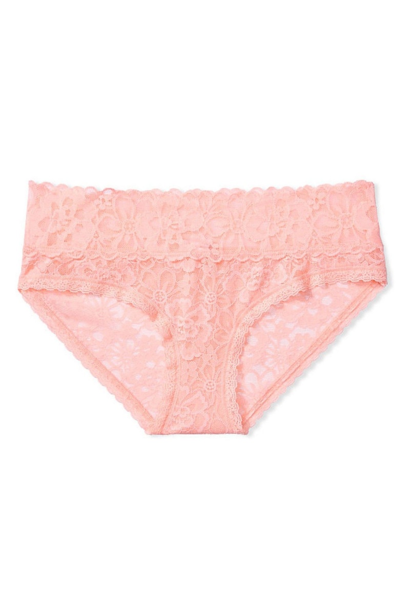 Victoria's Secret The Lacie Spitze Hipster Knickers Aprikose Orange | 296054JGY