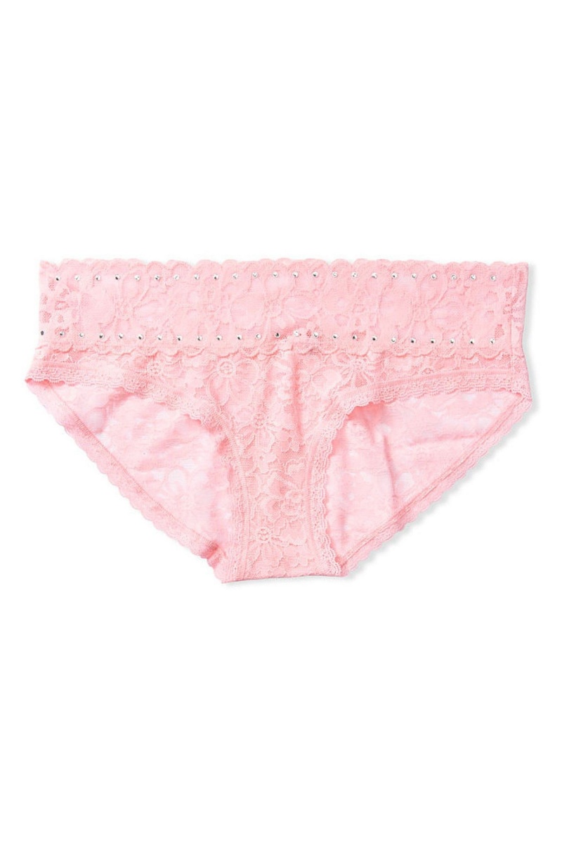 Victoria's Secret The Lacie Spitze Hipster Knickers Aprikose Orange | 837514WTC