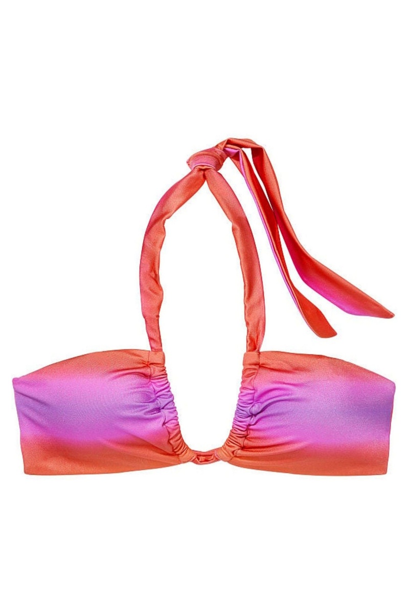 Victoria's Secret Twist Multiway Halterneck Bikini Top Lila | 021873ARW