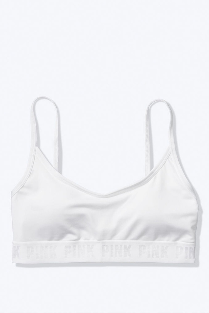 Victoria's Secret Ultimate Scoop Lightly Gefütterte Sports Bra Rosa | 209671TUK