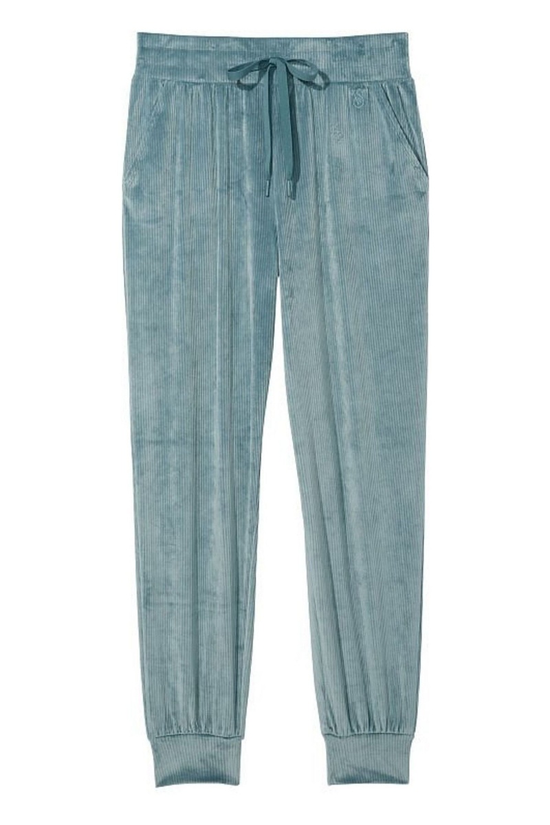 Victoria's Secret Velour Lounge Jogger Grün | 316059EQG