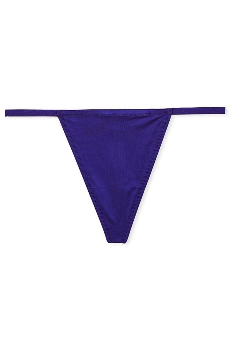 Victoria's Secret Very Sexy Smooth G String Knickers Blau | 043217FWY