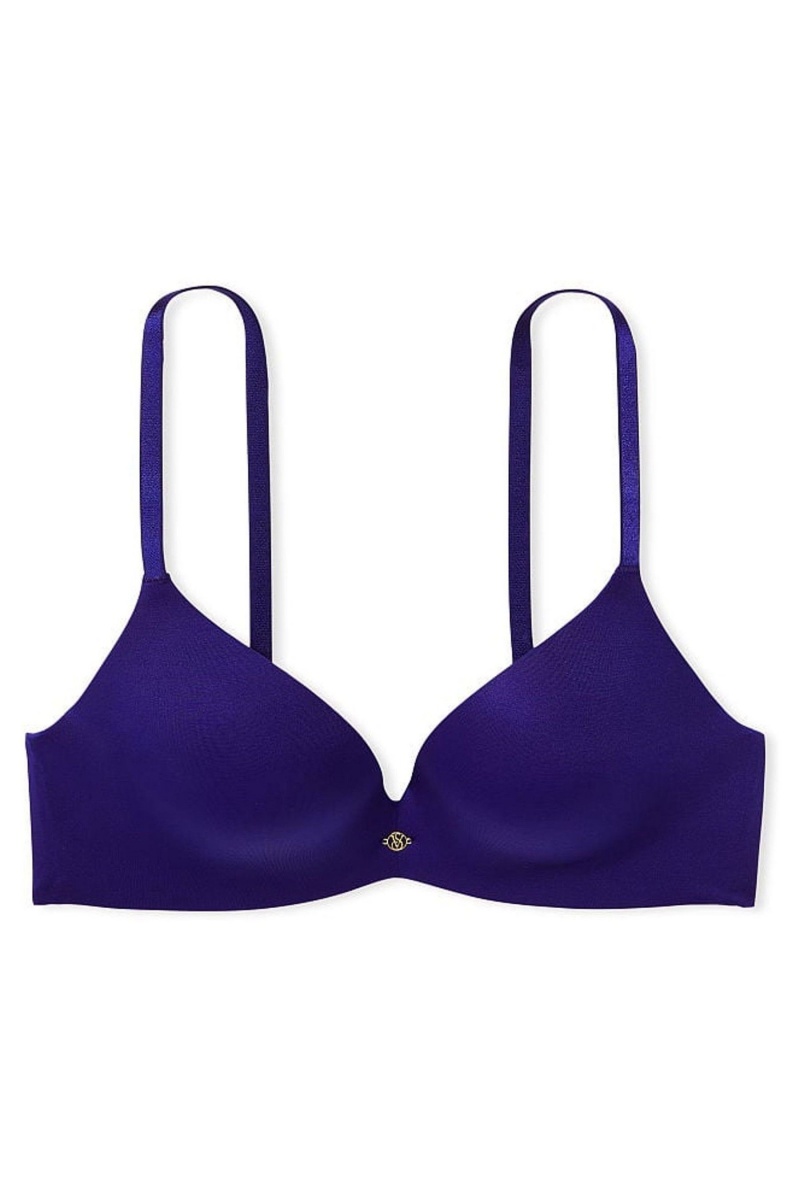 Victoria's Secret Very Sexy Smooth Non Wired Push Up Bra Blau | 078923PME