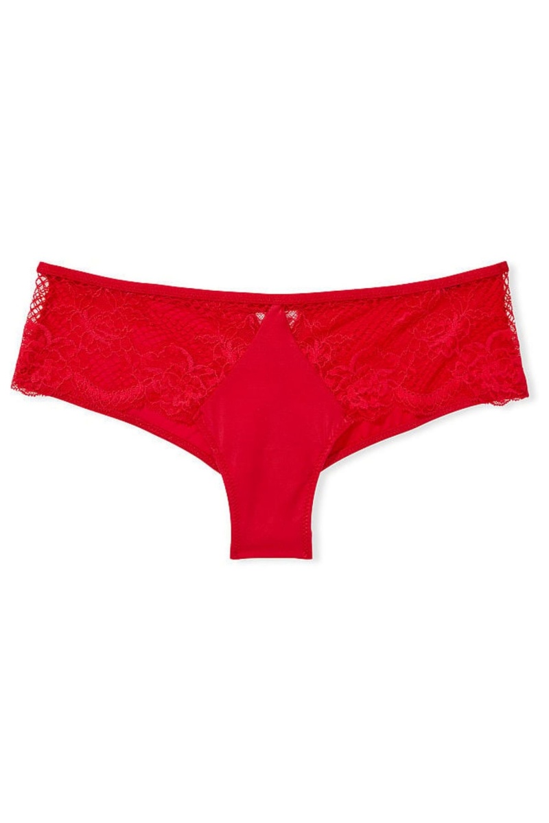 Victoria's Secret Very Sexy Spitze Cheeky Knickers Rot | 034865WJF