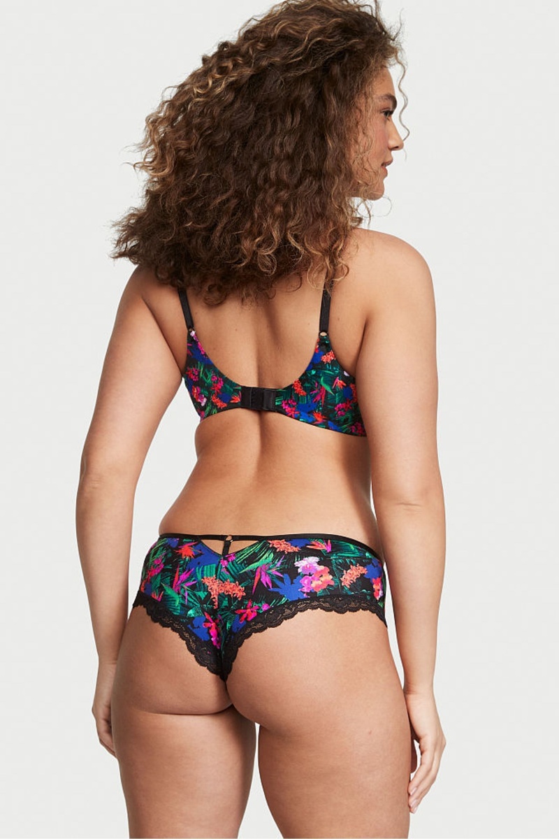 Victoria's Secret Very Sexy Spitze Trim Cheeky Knickers Schwarz | 126359GSD