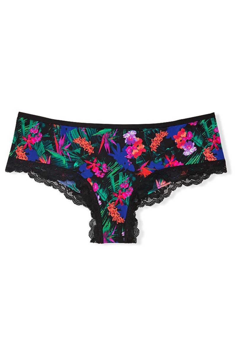 Victoria's Secret Very Sexy Spitze Trim Cheeky Knickers Schwarz | 126359GSD