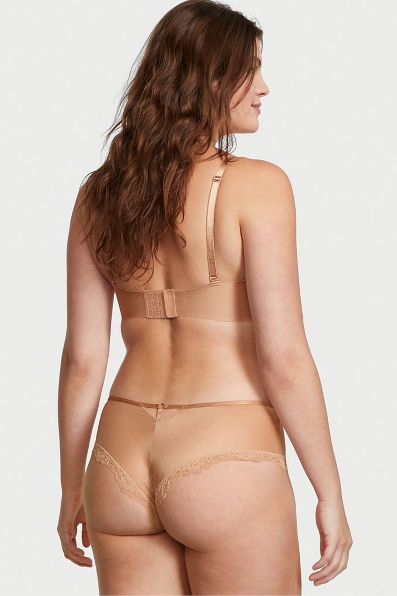 Victoria's Secret Very Sexy Spitze Trim Cheeky Knickers Schwarz | 732196IWR