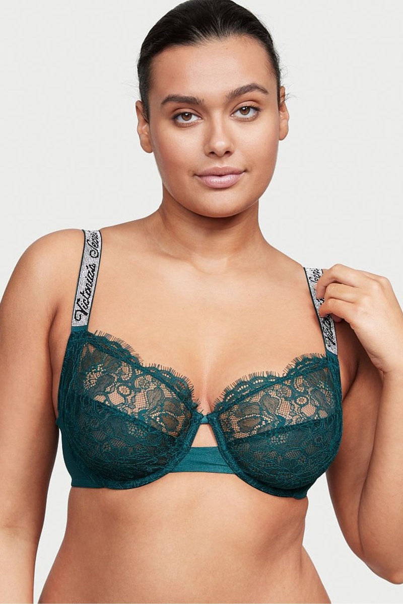 Victoria\'s Secret Very Sexy The Fabulous by Victoria’s Secret Full Cup Bra Schwarz Grün | 925814SWD