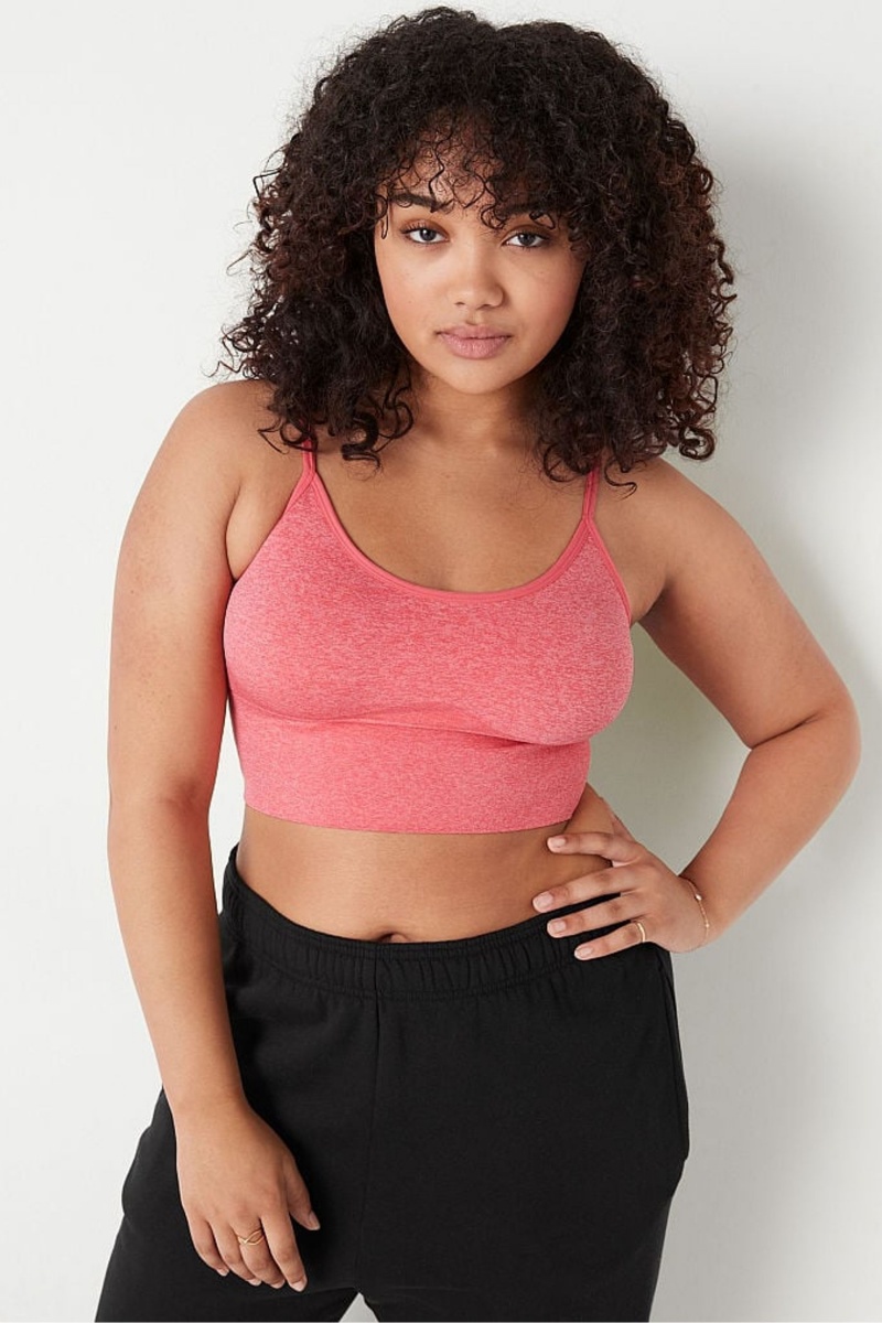 Victoria\'s Secret Wear Everywhere Seamless Sports Bra HOUSE PARTY MARL | 841675RPG