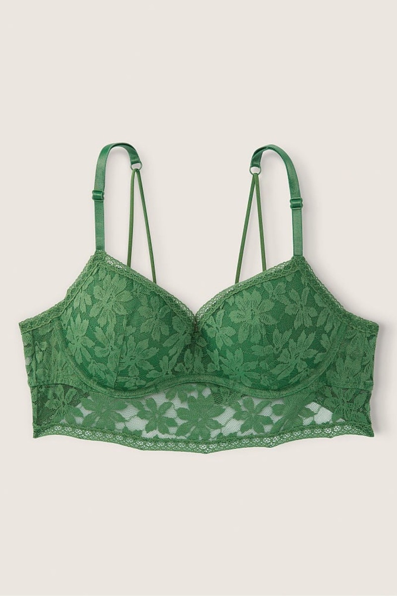 Victoria's Secret Wear Everywhere Spitze Wired Push Up Bralette Gelb | 794803LUG